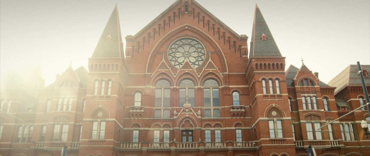 Front of the Cincinnati Music Hall.