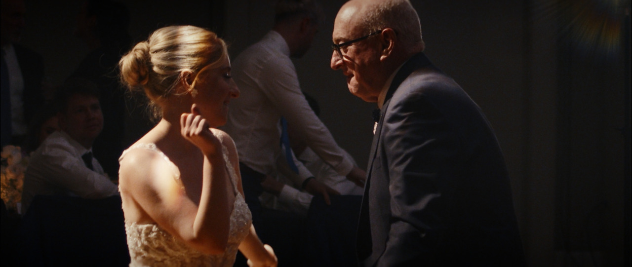 Bride dancing with her father.
